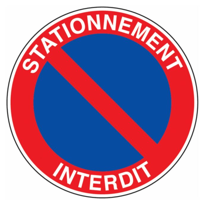 Panneau Stationnement interdit